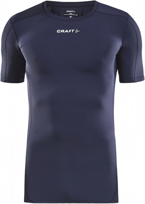 Craft - Pro Control Kompressions T-Shirt Unisex - Navy blå & hvid