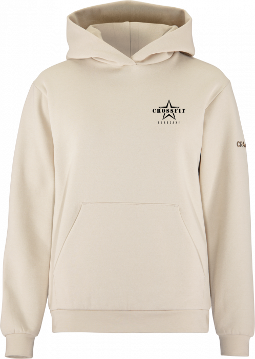 Craft - Gladsaxe Crossfit Casual Hoodie Dame - Plaster