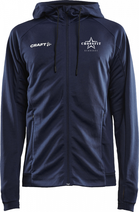 Craft - Gladsaxe Crossfit Full-Zip Hoodie Herre - Navy blå