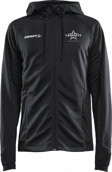Craft - Gladsaxe Crossfit Full-Zip Hoodie Men - Czarny