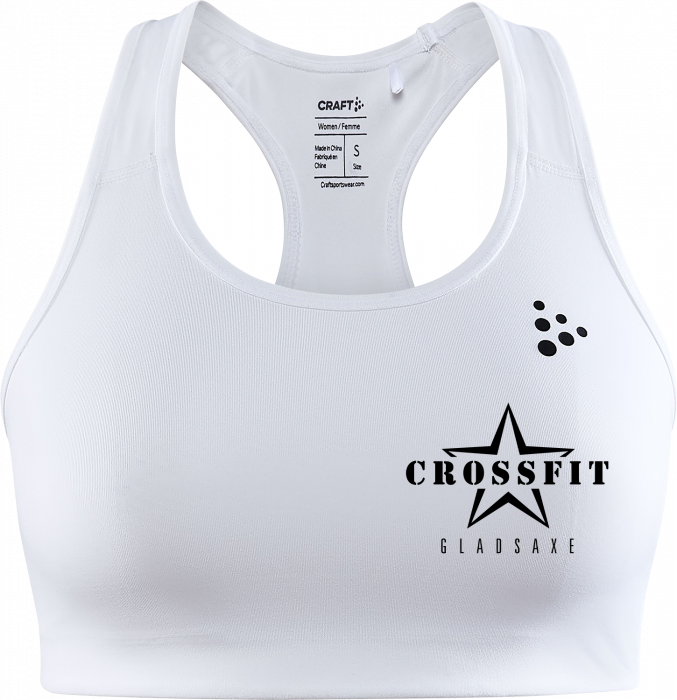 Craft - Gladsaxe Crossfit Sports Bra - Bianco