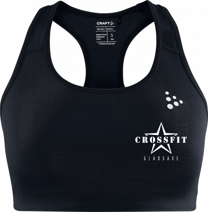 Craft - Gladsaxe Crossfit Sports Bra - Nero