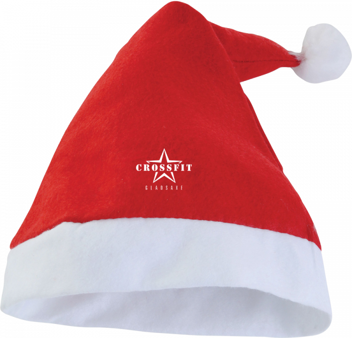 Sportyfied - Gladsaxe Crossfit Santa Hat - Red & white